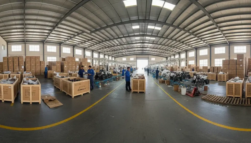 Professional shipping solutions provided by Shormar, a premier ATV and Dirt Bike manufacturer in China