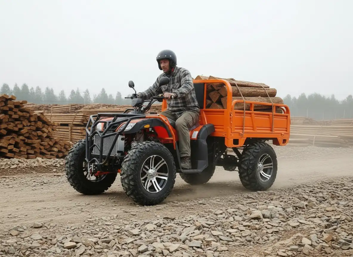 Reliable farm ATVs built by a professional ATV manufacturer in China for agricultural use